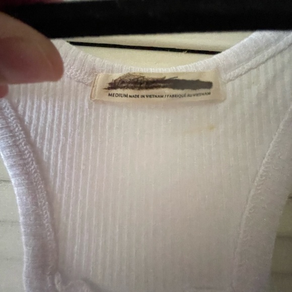 Free People Ribbed Racerback Tank Top - Picture 4 of 4